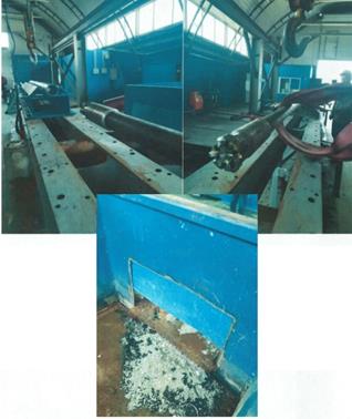 Drilling parameters for the BittFrac module. The drilling was rotary and tool speed was 60 ± 2 rpm. The axial force on the tool was 0.5-1 tf, and the duration of drilling was 2 hours and 40 minutes.