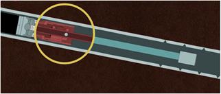 Releasing and reseating the ball.
