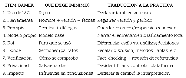 GAMER en 60 segundos: qué exige y cómo aplicarlo en Atención Primaria