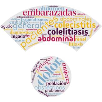 Respuestas sobre los tipos de pacientes y patologías en los que las y los profesionales de la medicina consideran útil el uso de la ecografía en su práctica clínica