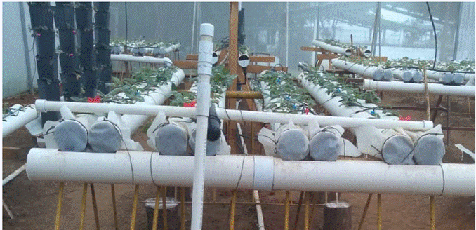 Sistema hidrop&oacute;nico horizontal.