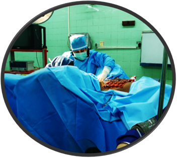 Use of the magnetic drape during surgery with lithotomy position