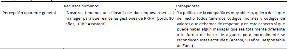 Percepci�n aparente general