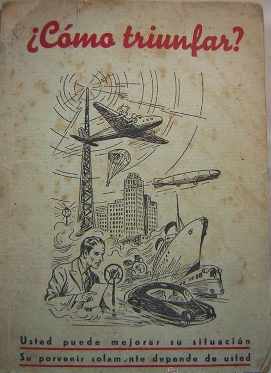 Portada del curso &iquest;C&oacute;mo triunfar? (1945). Fuente: Autores.