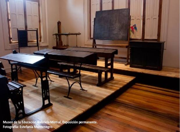 Museo de la Educaci&oacute;n Gabriela Mistral, Exposici&oacute;n Permanente