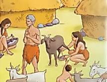 Ilustraci&oacute;n de texto escolar de 7mo b&aacute;sico de HGyCS, Editorial SM Chile, 2016-2018, p. 15.