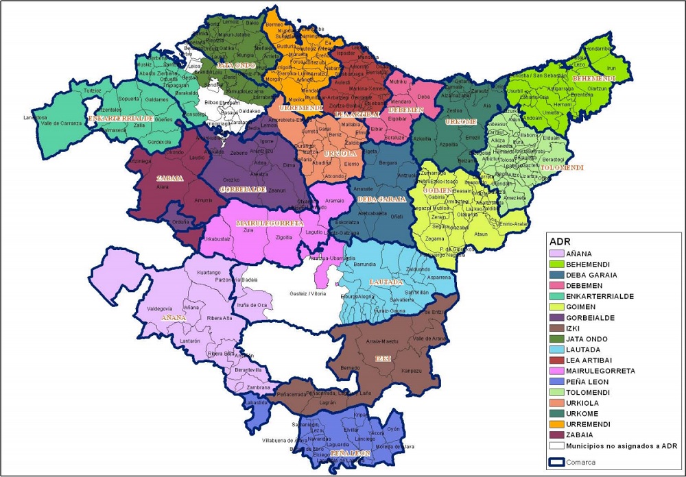 Asociaciones de Desarrollo Rural del País Vasco