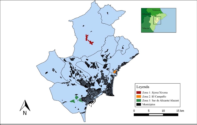Propuesta de ubicación de nuevas infraestructuras