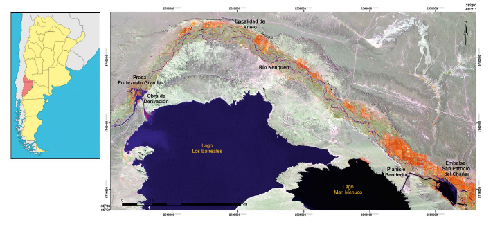 Ubicación del área de estudio
