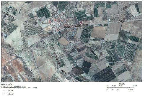 Yéchar y su entorno en el año  

2016