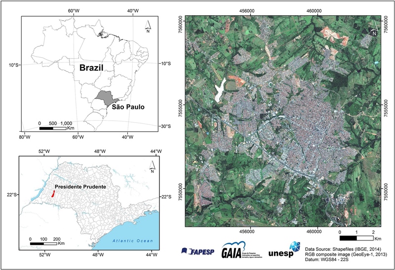Location map of the study area