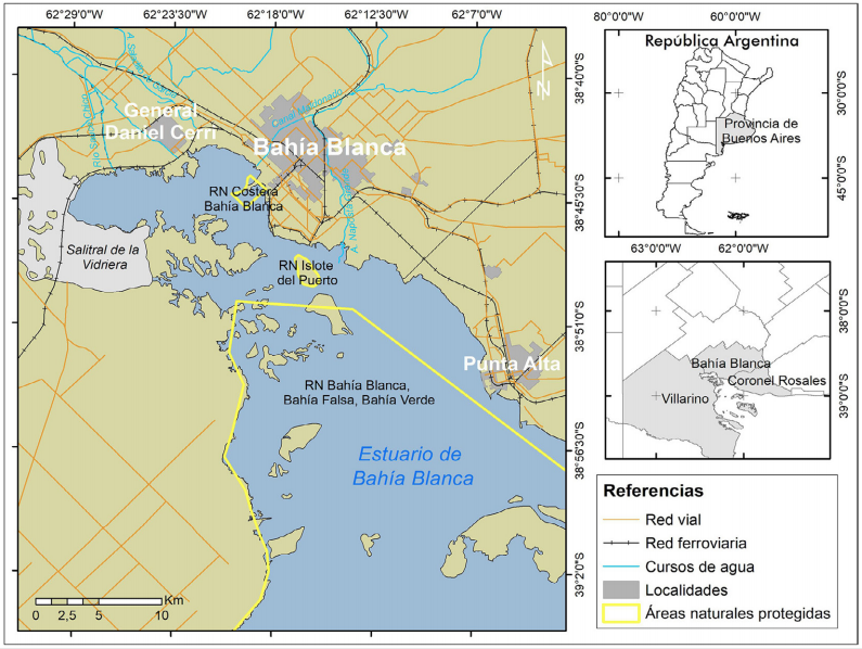 Localización del área de estudio