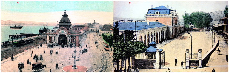 Las estaciones ferroviarias de la ciudad de Santander