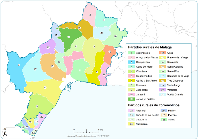 Partidos rurales de Mlaga y Torremolinos