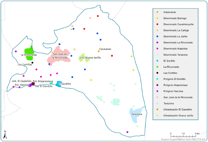 Geocodificacin de direcciones del municipio de La Rinconada (Sevilla)
