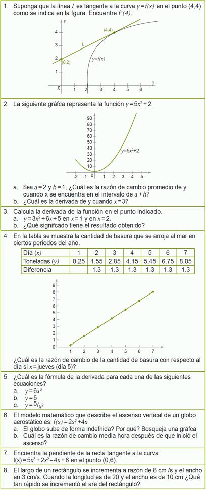 Preguntas del cuestionario final.