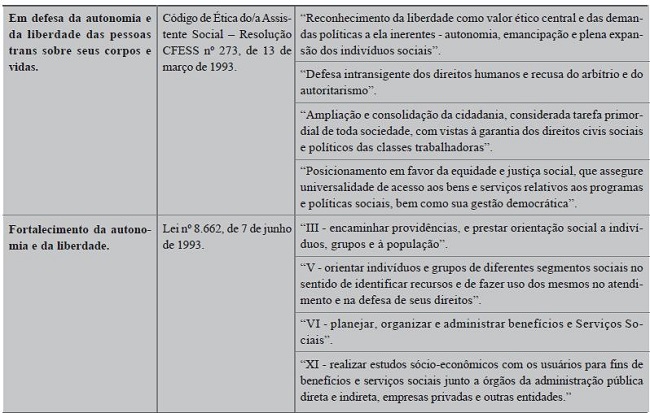 Possibilidades de atuação no Processo Transexualizador Brasileiro