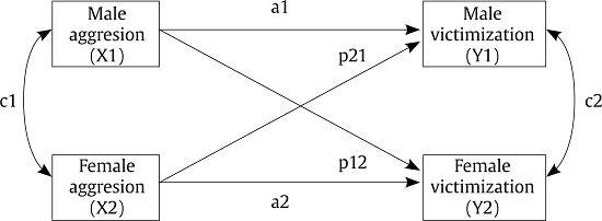 The Actor-Partner Interdependence Model for the Study of Aggression and Victimization within Couples.