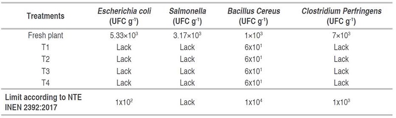 Microbiological analysis.