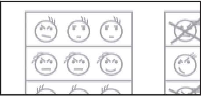 Bloque tri-est&iacute;mulo del test de CARAS