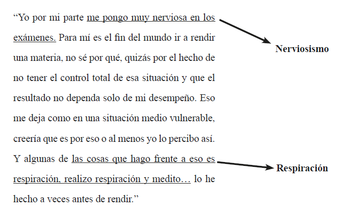 Identificacin de unidades de significado.