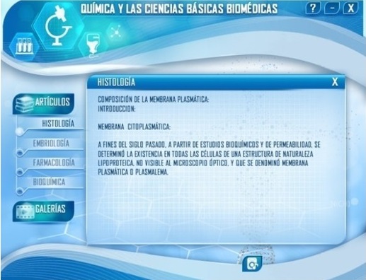 - Pantalla art&iacute;culos.