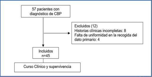 Diagrama del flujo de estudio.