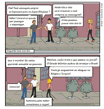 Historieta creada por los
alumnos del grupo 2