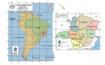 Localizaci&oacute;n geogr&aacute;fica y regiones en la planifici&oacute;n de Minas Gerais (Brasil)