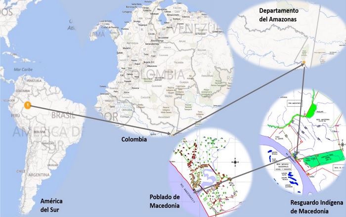 Mapa
localizaci&oacute;n del &aacute;rea de estudio