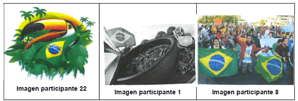 Im�genes y relatos extra�dos de las entrevistas sobre s�mbolos