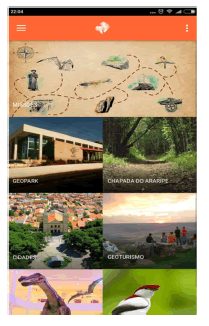 Pantalla principal de la aplicaci&oacute;n