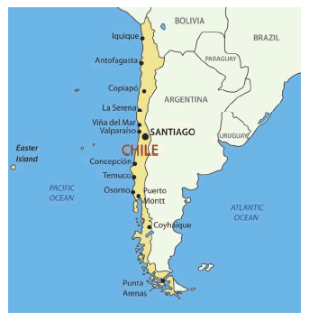 Mapa de Chile