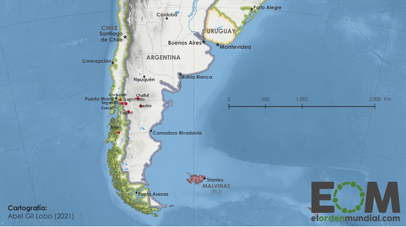 Localidades y regiones indagadas en el estudiov.