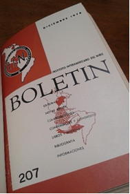 Portada del Boletín del IIN