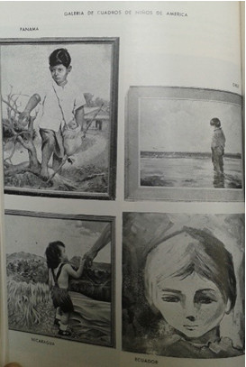 Niños de Panamá, Chile, Nicaragua y Ecuador. Fuente: Boletín del IIN, n. 201 (1977).