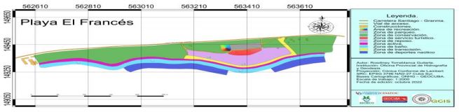 Zonificaci�n participativa playa El Franc�s