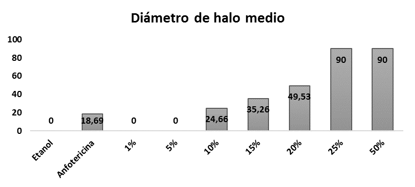 Actividad antimic&oacute;tica del aceite esencial de Minthostachys acris Schmidt-Leb. sobre Sporothrix schenckii en fase micelial.