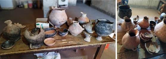 Im�genes tomadas el d�a del hallazgo del conjunto analizado.