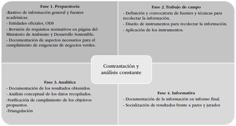 Fases de la investigación