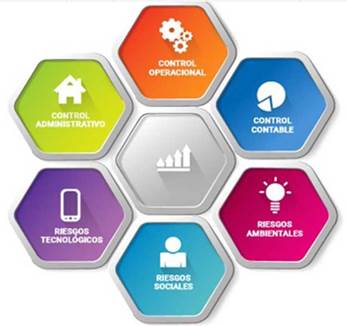 Hexágono del control organizacional