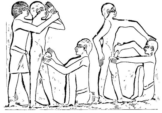 Cena de circuncis&atilde;o do Antigo Egito23