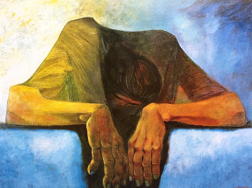 Eduardo Kingman Agobio 1982 