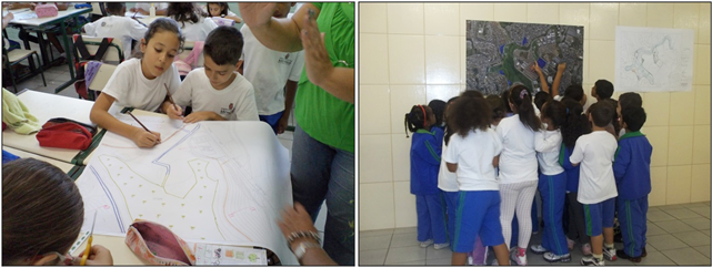 Students during the week of the Charrette, 2012