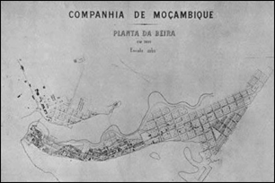 Plano de Urbaniza��o elaborado pela Companhia de Mo�ambique (1899)