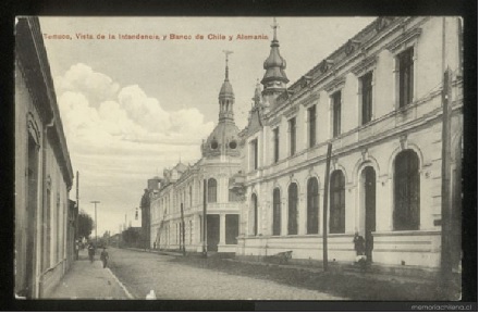 - The Alemania Avenue at the beginning of the XIX century