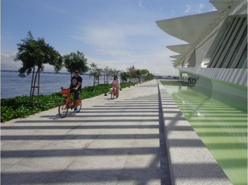  Museu do Amanh� (vista do &ldquo;parque&rdquo;)