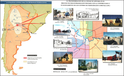 La estrategia general para una metr�polis internacional &ndash; Localizaci�n y jurisdicci�n de los CPC