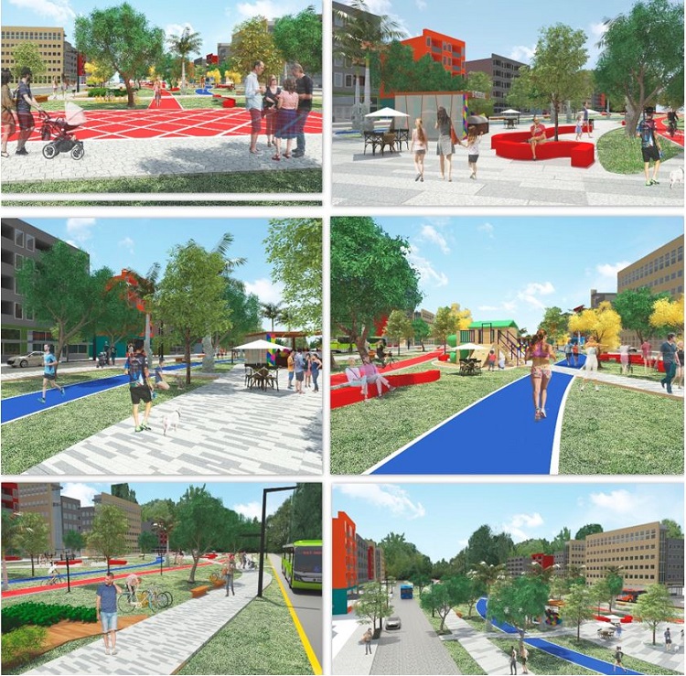 - Proposta para o Parque Linear das &ldquo;Tr&ecirc;s Ruas&rdquo;. 