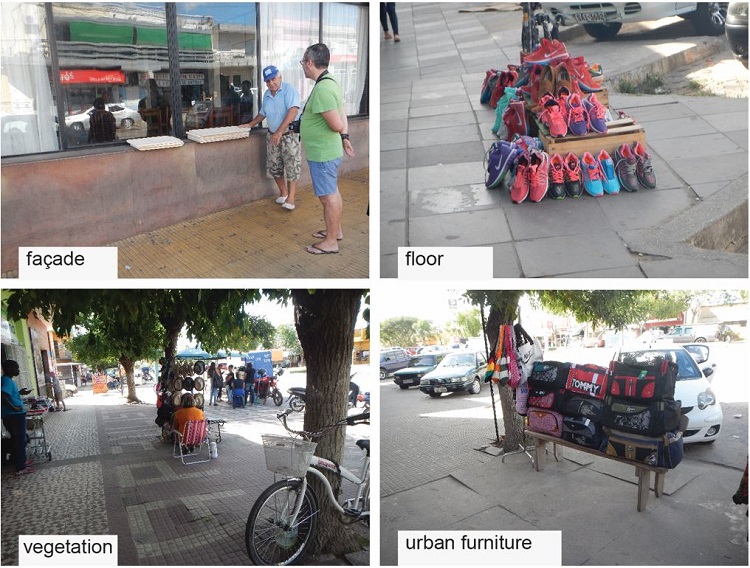 - Appropriation of public space by para-formal. Fa&ccedil;ade: Artigas/UY. Floor: Chu&iacute;/BR. Vegetation: Chuy/UY. Urban furniture: Chuy/UY. 